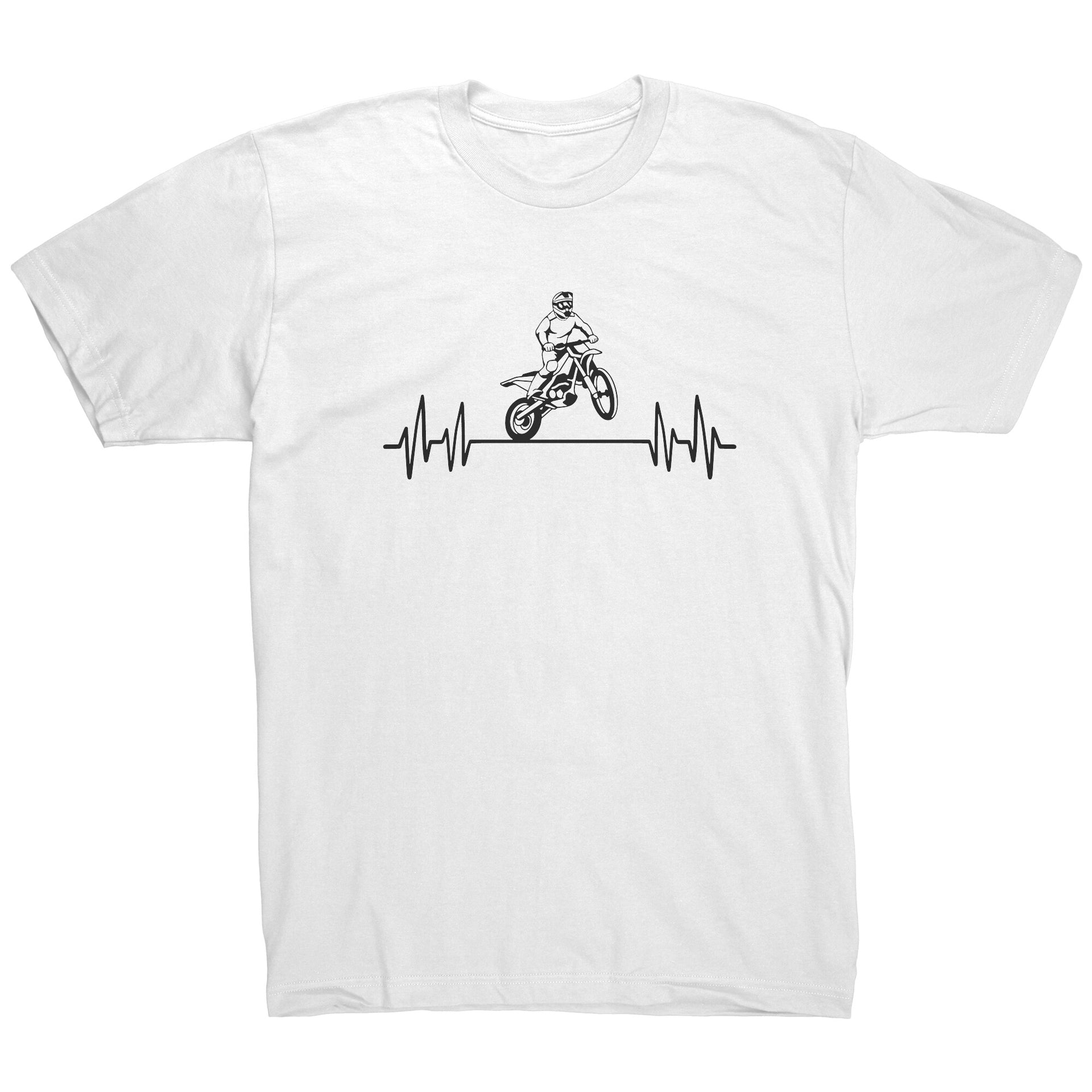 Motocross Heartbeat T-Shirts