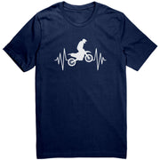 Motocross Heartbeat T-Shirts