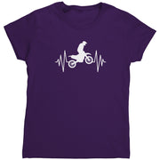 Motocross Heartbeat T-Shirts