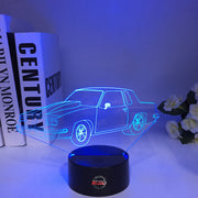 drag racing Oldsmobile cutlass led lamp