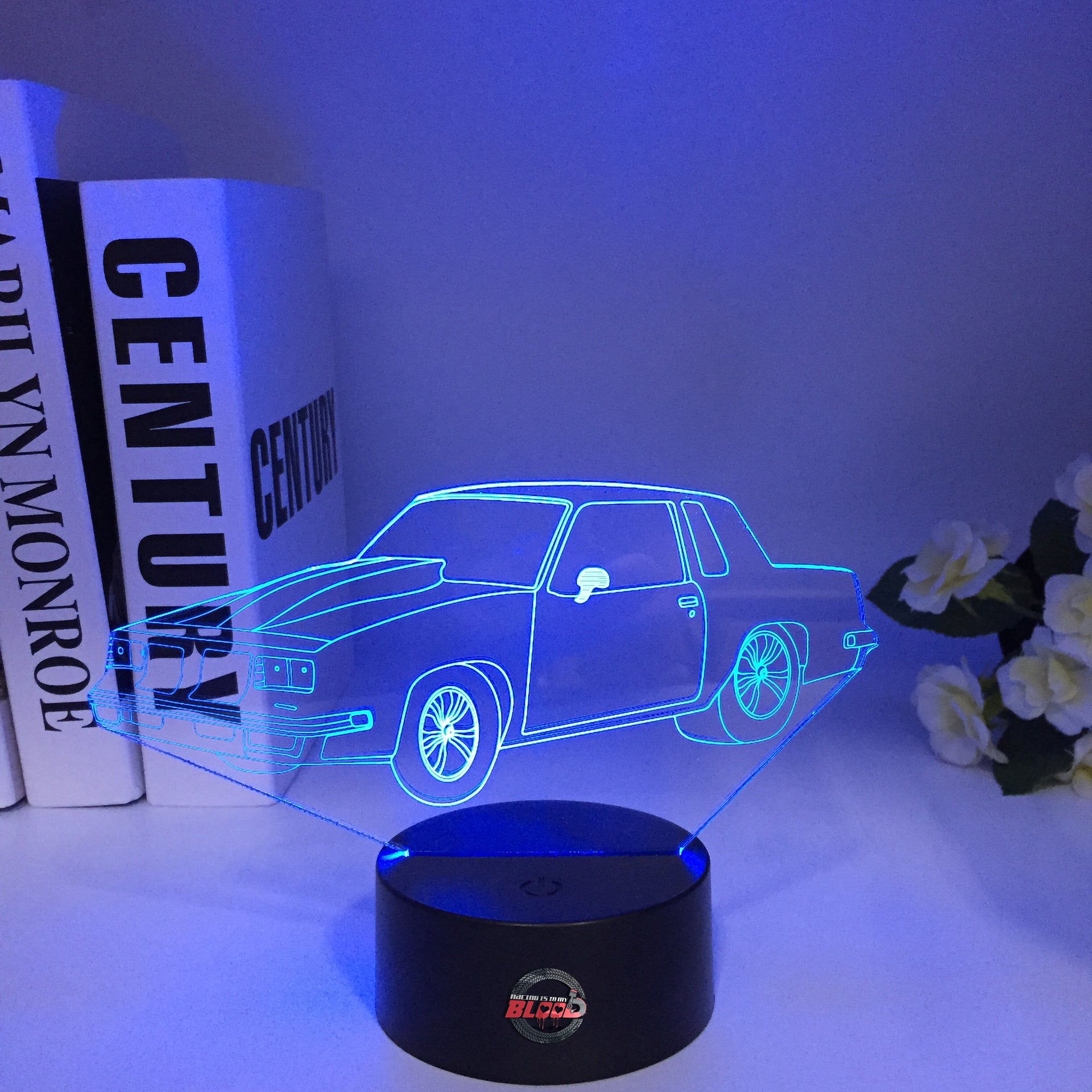 drag racing Oldsmobile cutlass led lamp