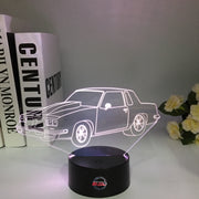 drag racing Oldsmobile cutlass led lamp