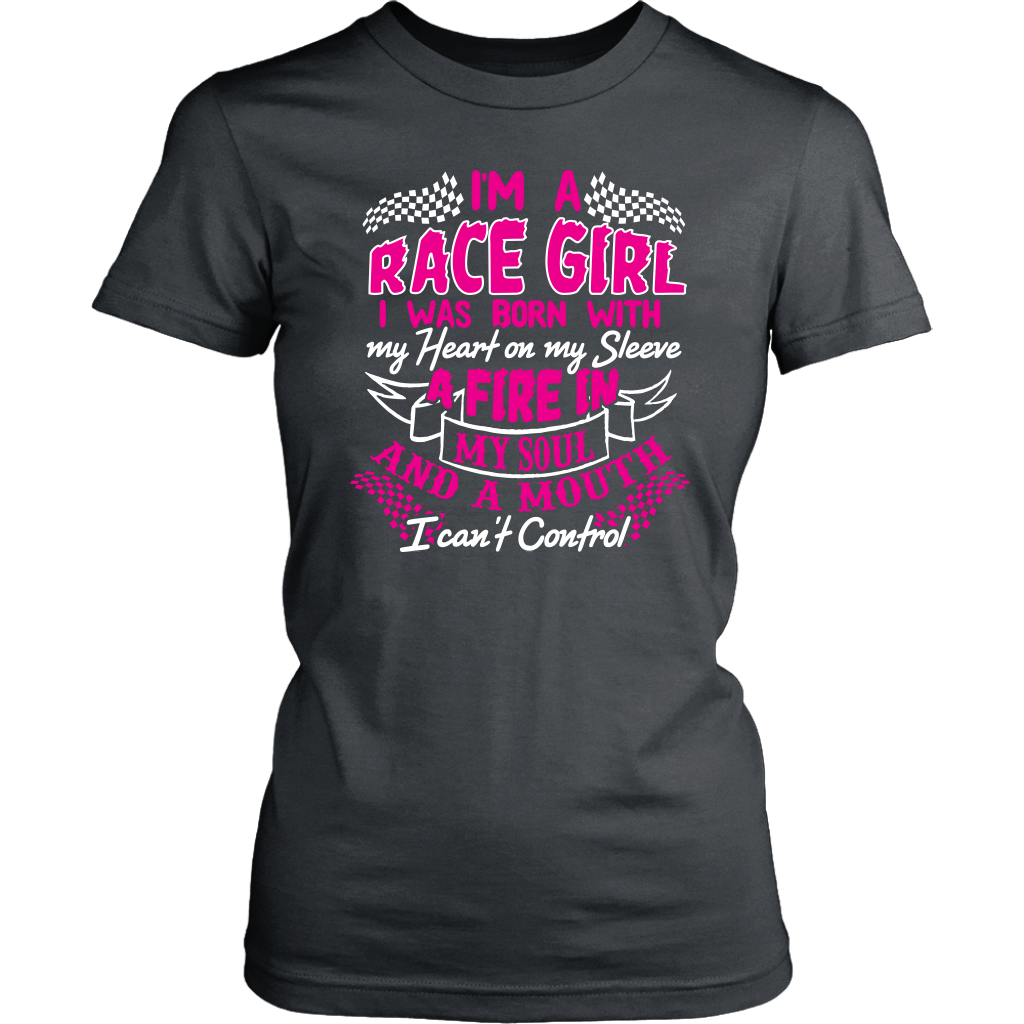racing girl t-shirts