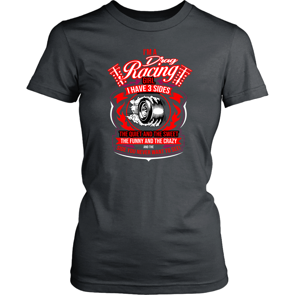 Drag Racing girl T-Shirts
