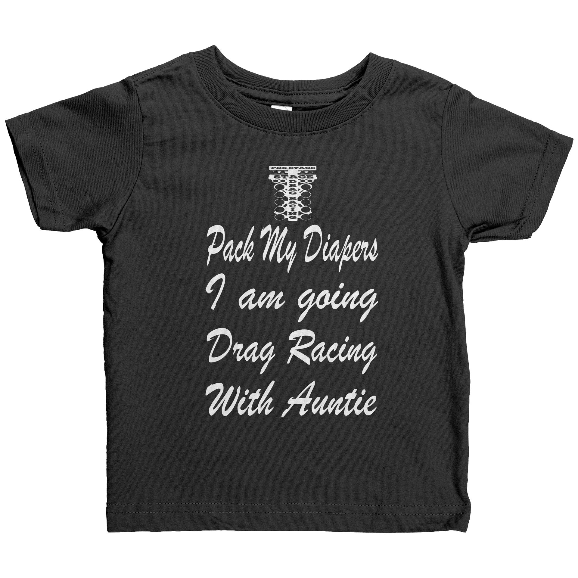 drag racing baby onesies