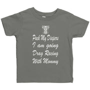 drag racing baby onesies