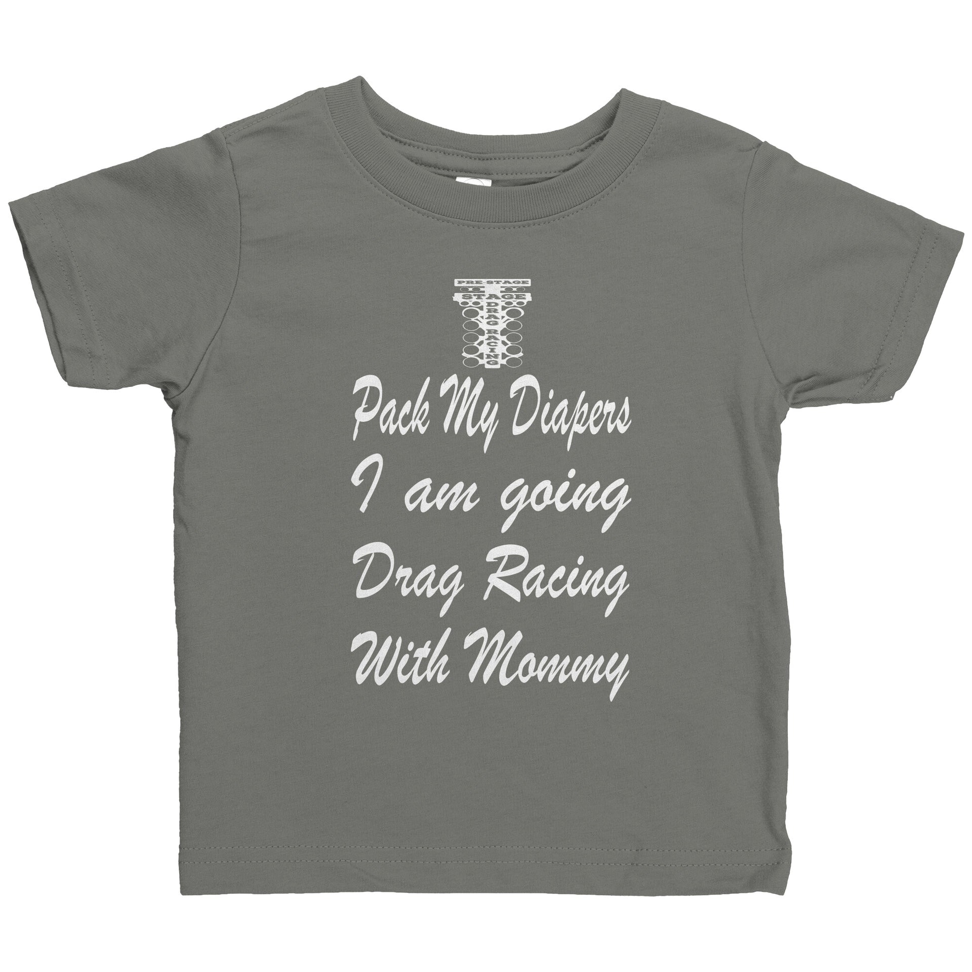 drag racing baby onesies