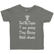 drag racing baby onesies