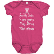 drag racing baby onesies