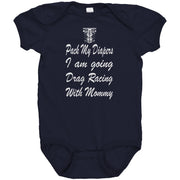 drag racing baby onesies