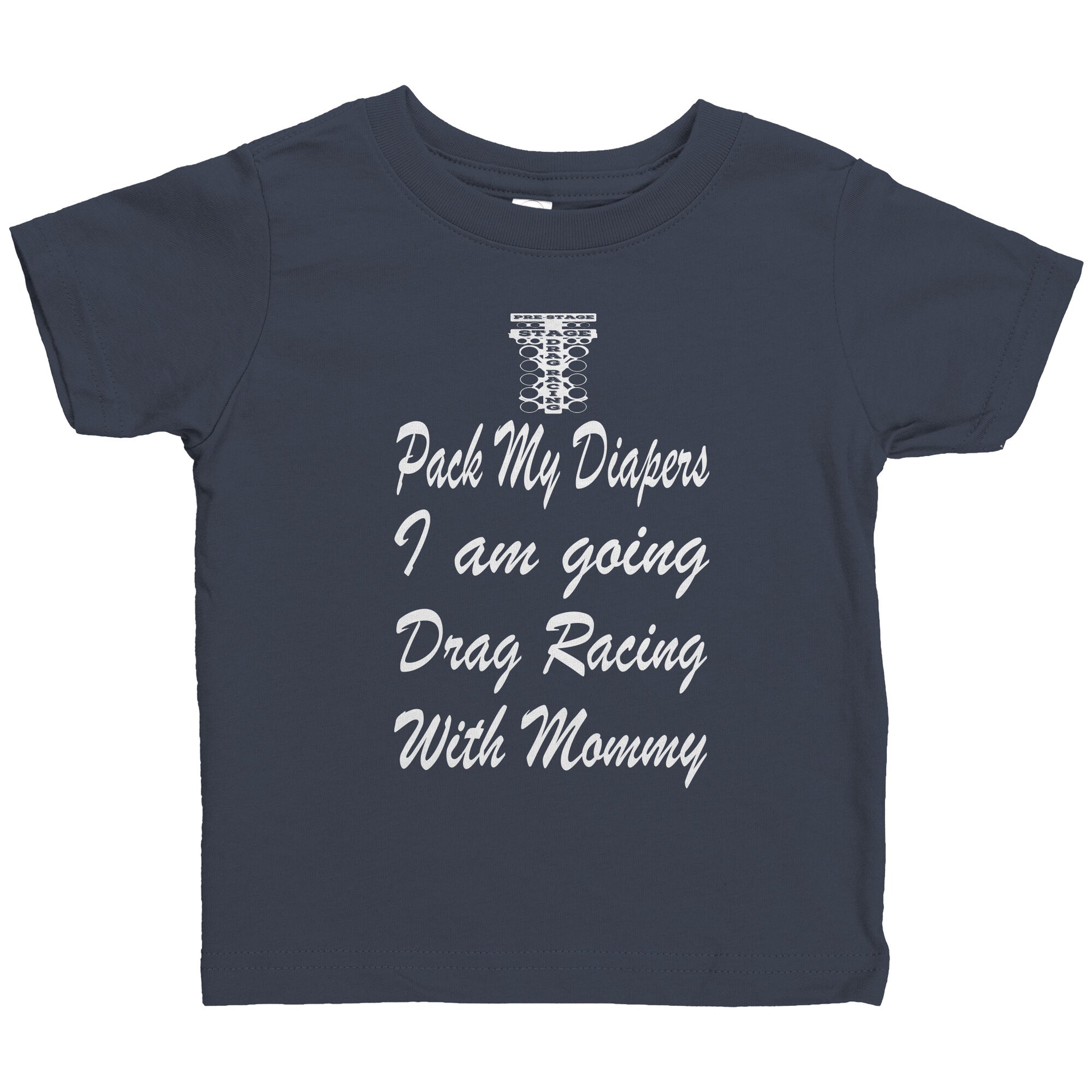 drag racing baby onesies