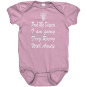 drag racing baby onesies