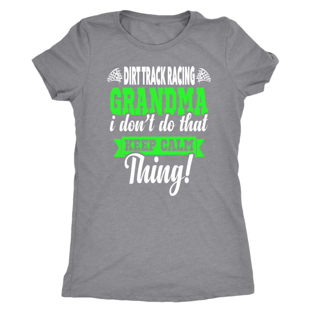 dirt racing grandma t-shirts