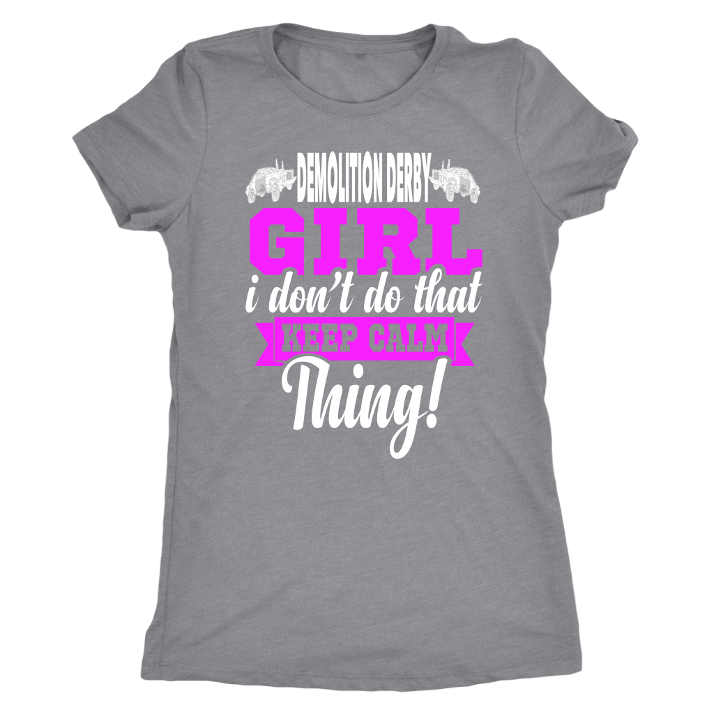 Demolition Derby Girl T-Shirts