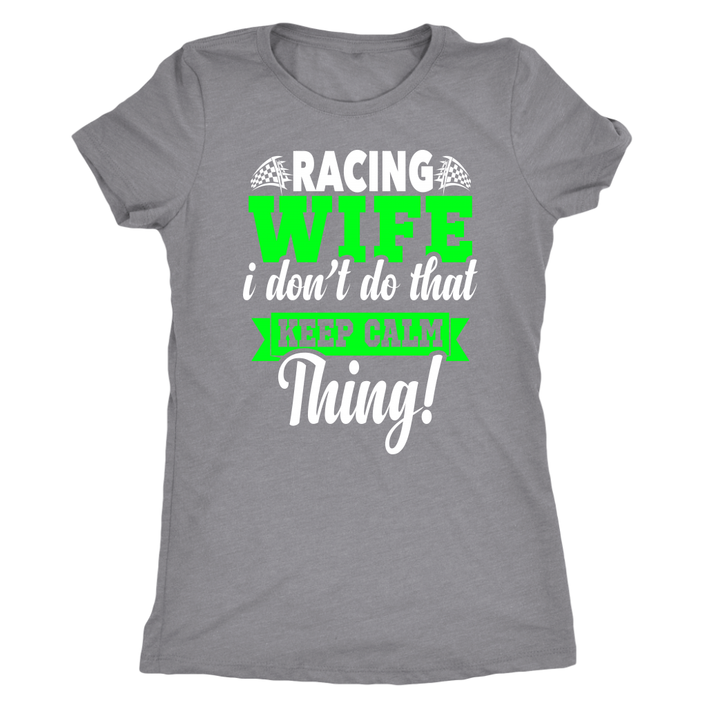 racing wife t-shirts