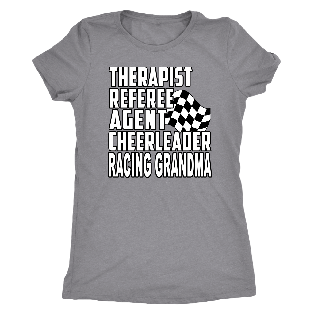racing grandma t-shirts