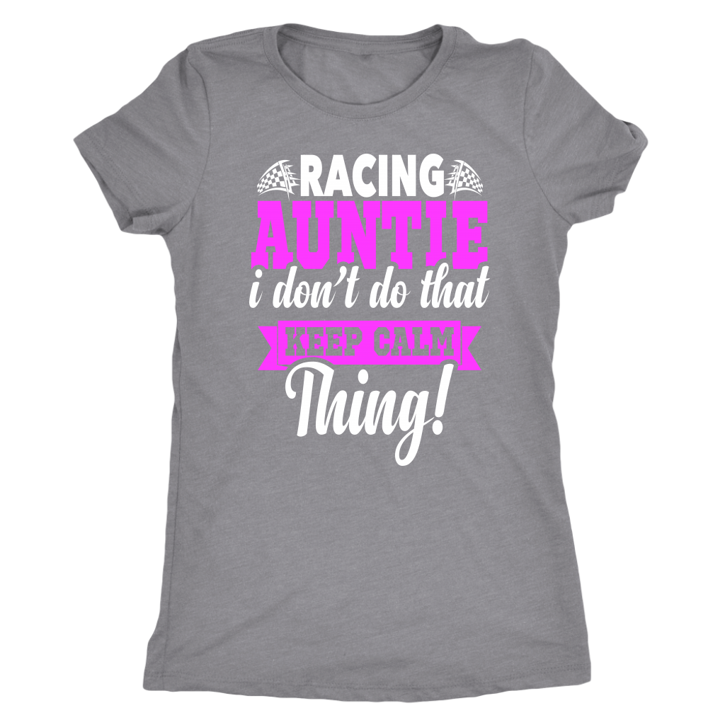 racing auntie t-shirts