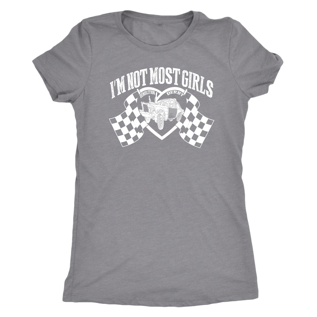 demolition derby girl t-Shirts