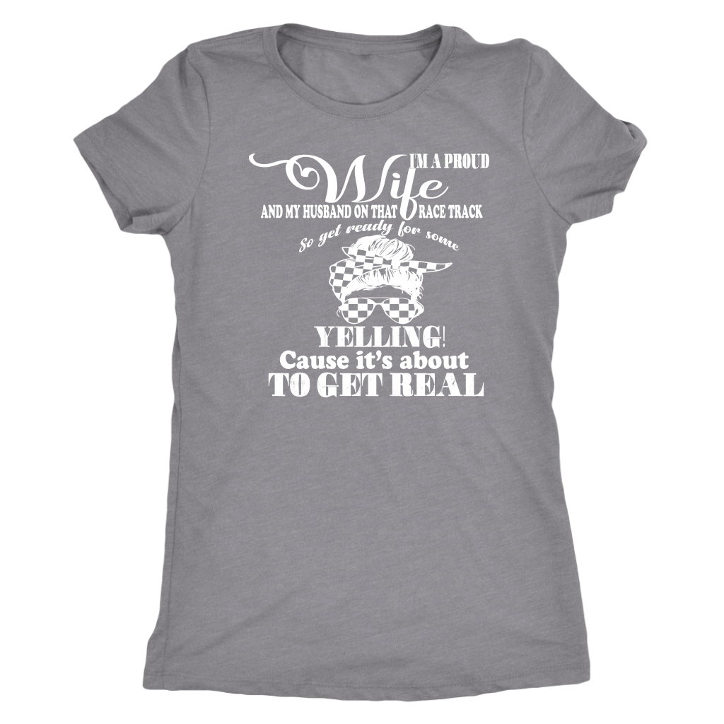 racing wife t-shirts