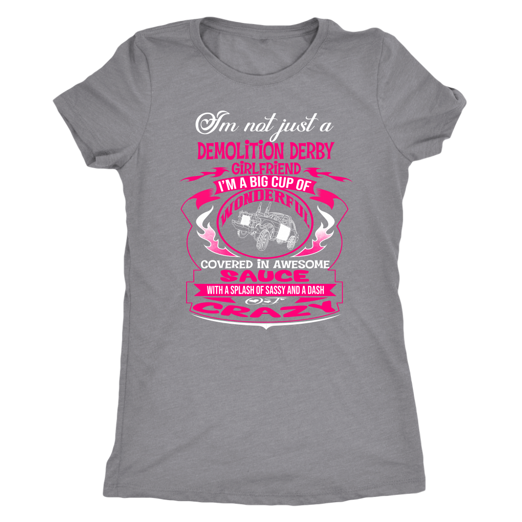 demolition derby girlfriend t-Shirts