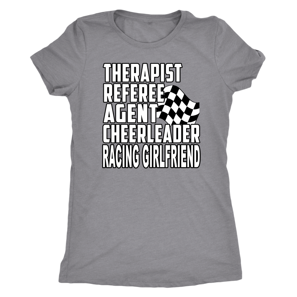 racing girlfriend t-shirts