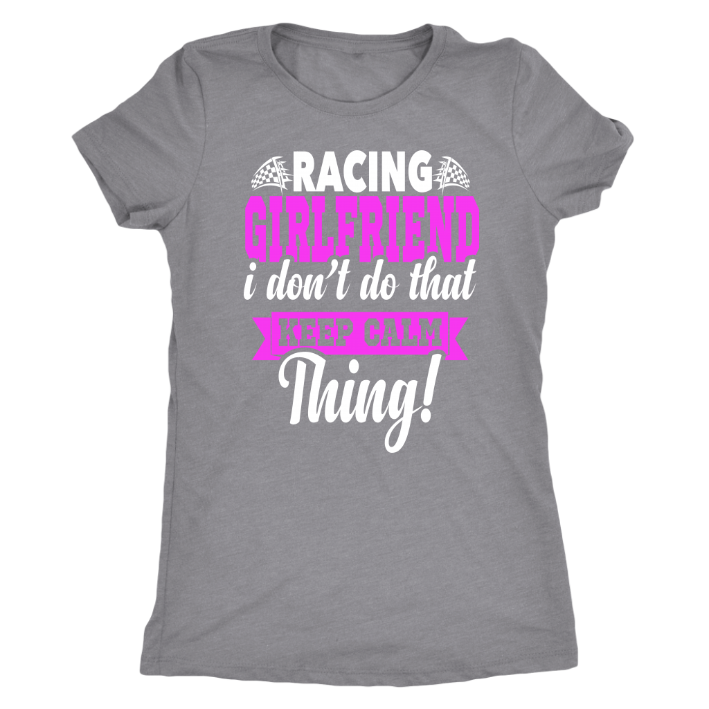 racing girlfriend t-shirts
