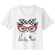 Racing Aunt Crop t-shirts