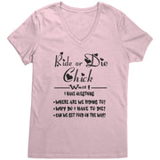 dirt bike women's t-shirts