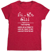 dirt bike women's t-shirts