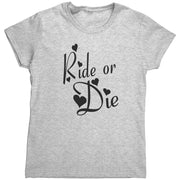dirt bike women's t-shirts