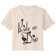 dirt bike women's t-shirts