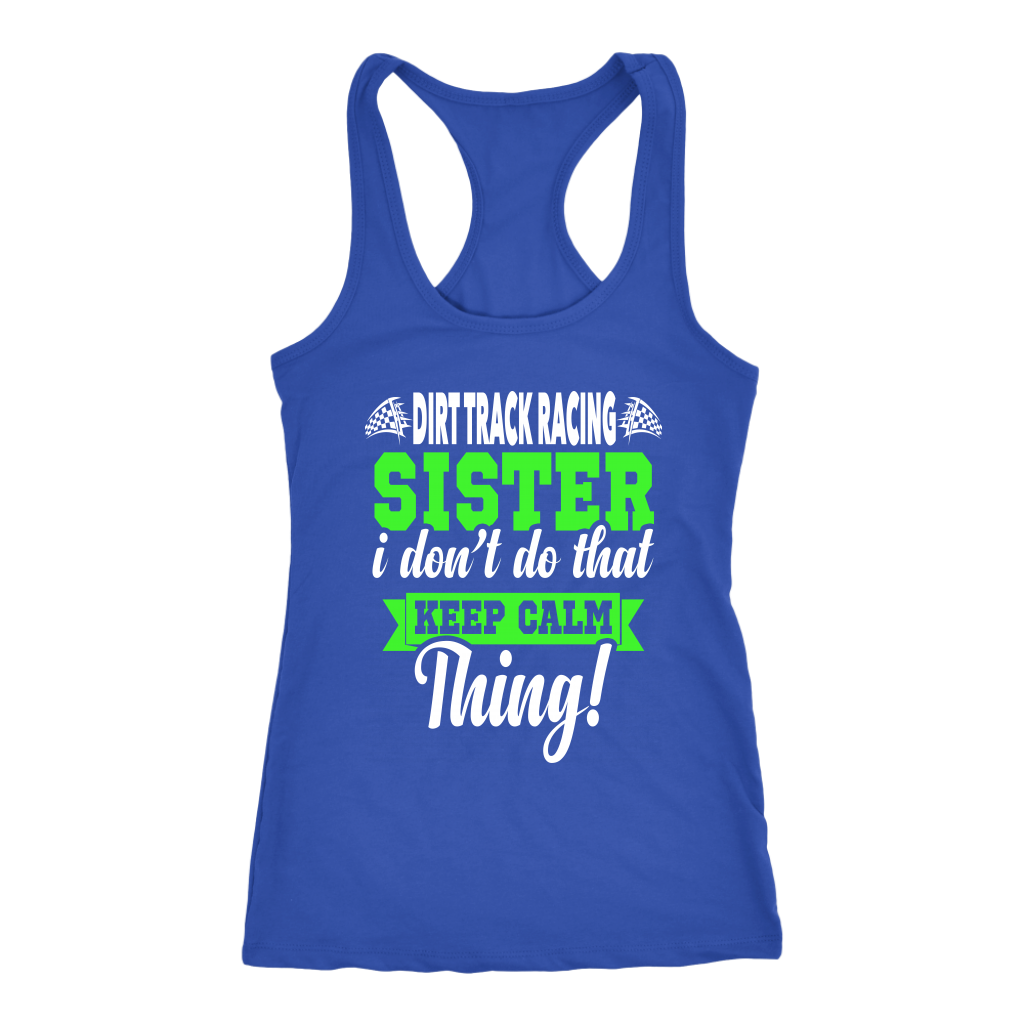 dirt racing sister t-shirts