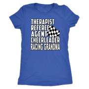 racing grandma t-shirts