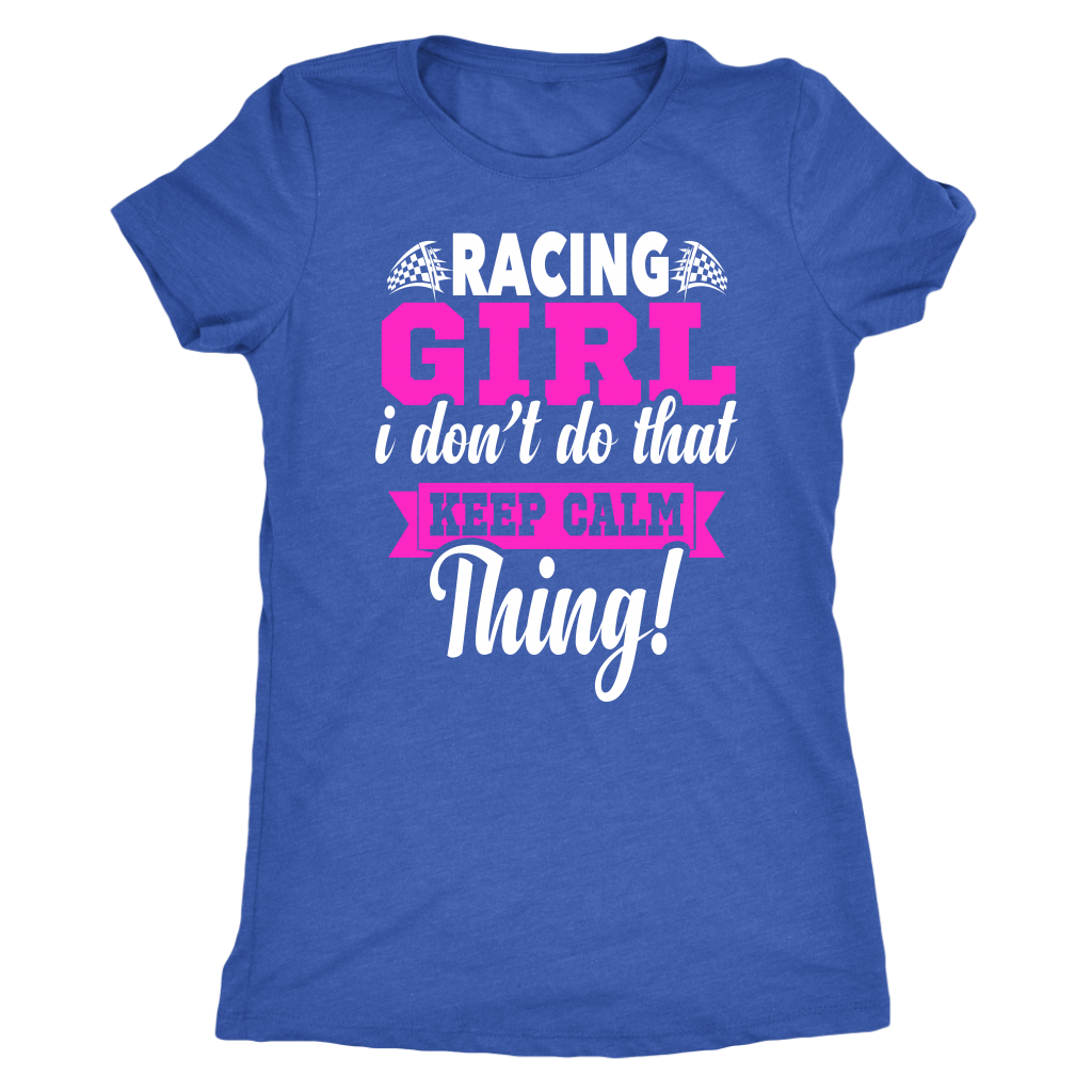 racing girl t-shirts