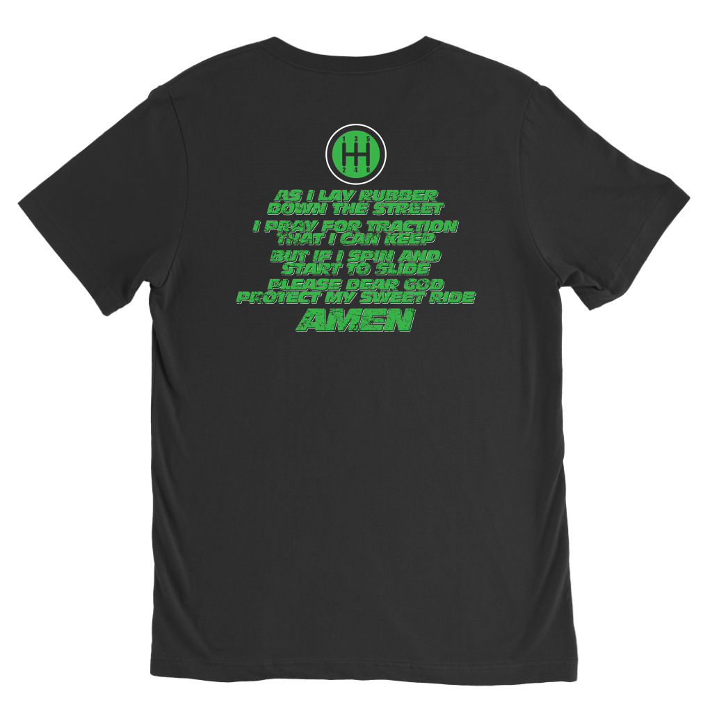 racing prayer t-shirt