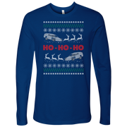 Dirt track racing modified ugly sweater