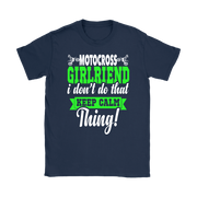 motocross girlfriend t-shirts