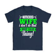 motocross wife t-shirts
