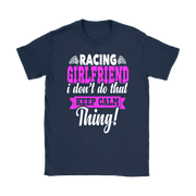 racing girlfriend t-shirts