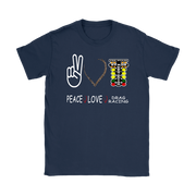drag racing women's t-shirts