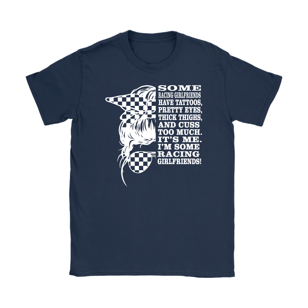 racing girlfriend t-shirts