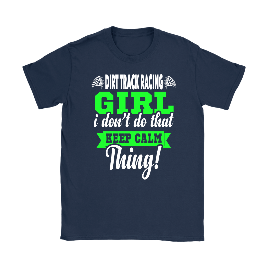 dirt racing girl t-shirts