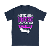 dirt track racing girlfriend t-shirts