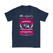 demolition derby girlfriend t-Shirts