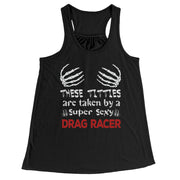 Drag racing women's t-shirts