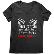 Drag racing women's t-shirts