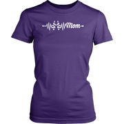 Racing Mom Heartbeat T-Shirts