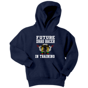 Future Drag Racer In Training Kids Tees