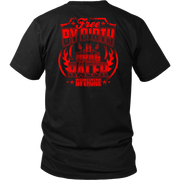 Free By Birth Drag Racer By Choice T-Shirts