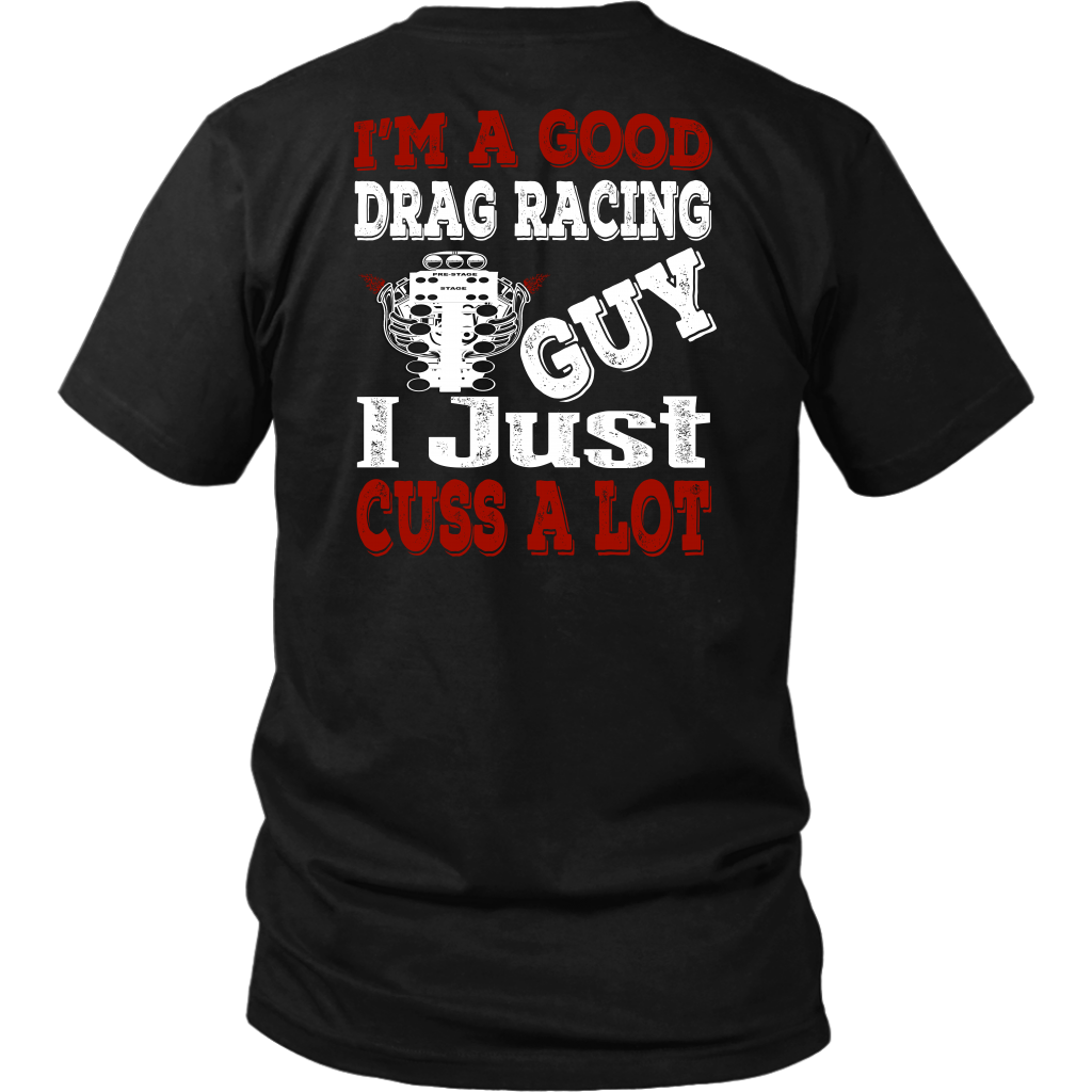 drag racing men's t-shirts
